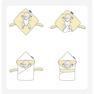 Klasse A Baumwolle Geborene Tasche Dünne Zeichentrickfilm Halte Baby Schwindel Decke Cover Decke Square
