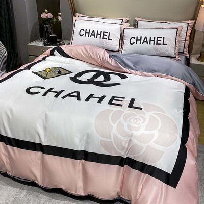 100% Polyester Kissenhülle Decke Deckel Set Luxus Bettwäsche Set für Erwachsene Zuhause Bettdeckel