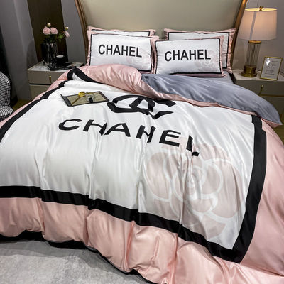 100% Polyester Kissenhülle Decke Deckel Set Luxus Bettwäsche Set für Erwachsene Zuhause Bettdeckel