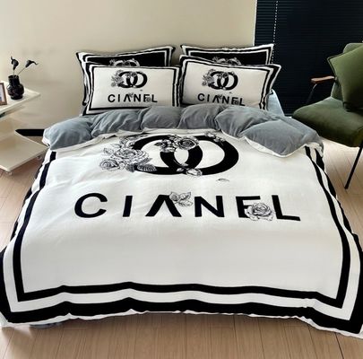 100% Polyester Kissenhülle Decke Deckel Set Luxus Bettwäsche Set für Erwachsene Zuhause Bettdeckel
