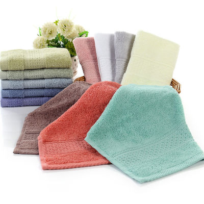 Super weich, hoch absorbierend Luxus Dobby Border 100% Baumwollhandtuch für Zuhause und Hotel