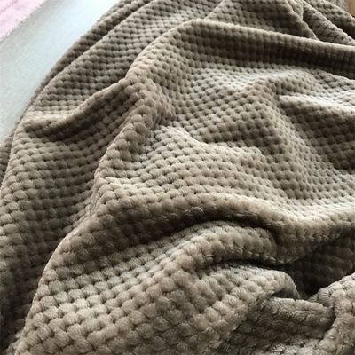All-Season Custom Solid Quadrat Flannel Decke 300GSM Korallenfleece Sofa Werfen Decke