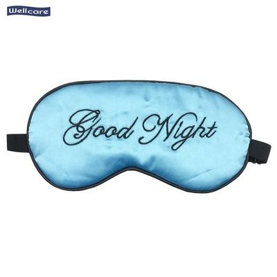 Custom Logo Akzeptiert Seiden Schlaf Luxus Augenmaske mit Duftfreien Zutat