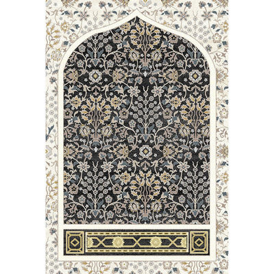 Moderner Stil Anti-Rutsch-Backing Islamische Geschenk Gebet Teppiche Maschine gemacht