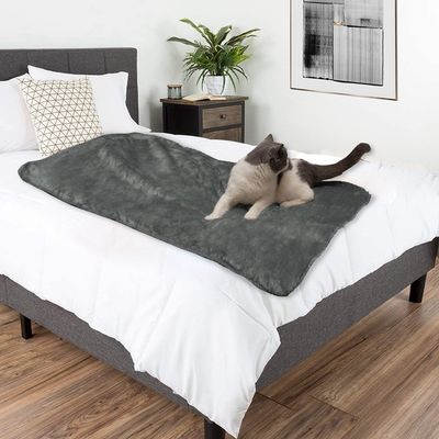 Populär Gewirkt 100% Polyester Französisch Fleece Sherpa Haustierdecke für Sofa Katzenhütte