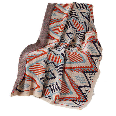 Sommer Boho Throw Decken Set kostenlose Probe für weiche und große Strick Reisen