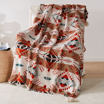 Sommer Boho Throw Decken Set kostenlose Probe für weiche und große Strick Reisen
