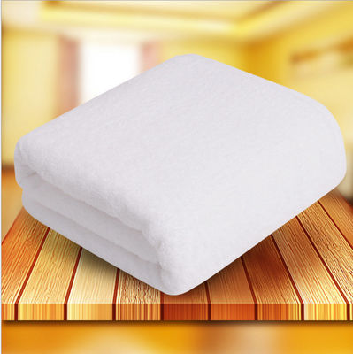 Maßgeschneiderte Farbe Hotelhandtücher Weiß 100% Baumwolle Gesicht Handbadhandtuch Set für Home Spa