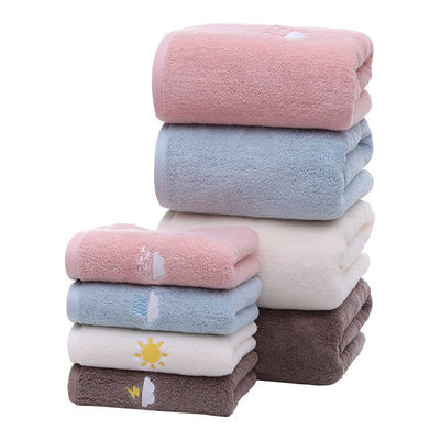 Zuhause 80g Verdicktes 32S Satin Baumwolle Absorptionsmittel Kleines quadratisches Handtuch für wiederverwendbare Küche