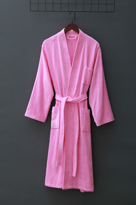 300-400g Unisex Baumwollbadbedeckung Handtuch Pyjamas Spa Badbedeckung Badkleidung Professionell