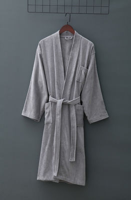 300-400g Unisex Baumwollbadbedeckung Handtuch Pyjamas Spa Badbedeckung Badkleidung Professionell