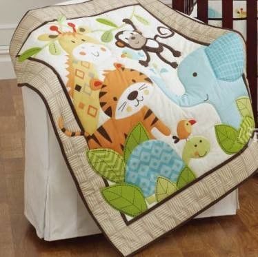 Komfortable und atmungsaktive Baby-Dücke-Bettwäsche-Sets Kollektionen für Mädchen-Kinderzimmer