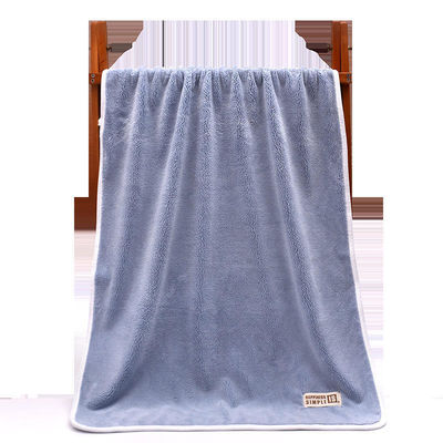 Dunkler Korallen-Velvet-BH 80*150cm Rechteckgröße mit Wasserabsorption und schneller Trocknung