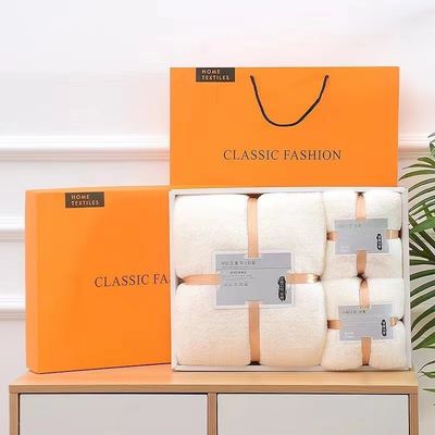Luxus-Badetuch-Sets aus Mikrofiber für Erwachsene Luxus-Hotel-Geschenk-Box inklusive