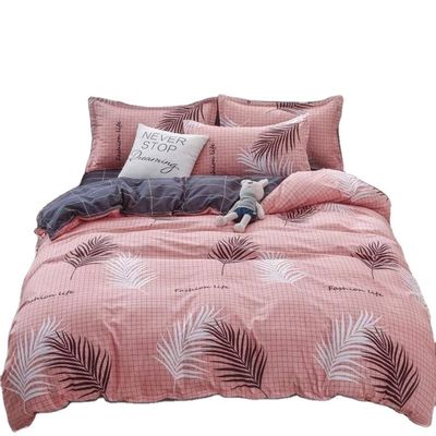 100% Luxus Hotel Bettwäsche Set mit 2Pcs Kissenkoffer Einweg und individuell