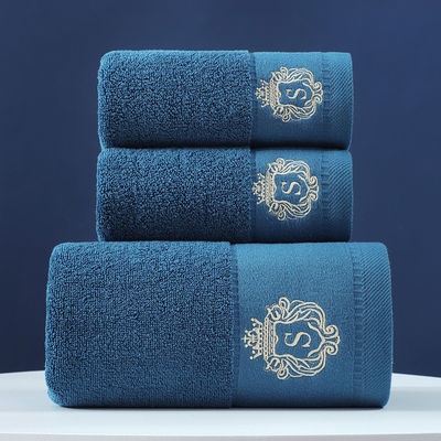 Individuelles Logo mit gesticktem, reinem Baumwolltuch, weich und absorbierend, perfektes Geschenk.