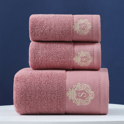 Individuelles Logo mit gesticktem, reinem Baumwolltuch, weich und absorbierend, perfektes Geschenk.