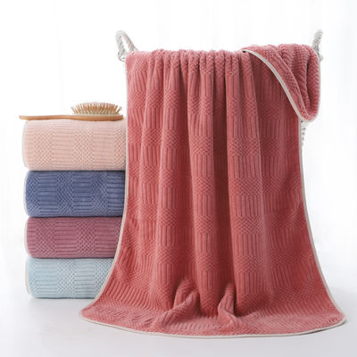 Nachhaltiges Badetuch aus Mikrofiber für den Haushalt 70*140cm Schnelltrockenes Strandtuch Feste Farbe