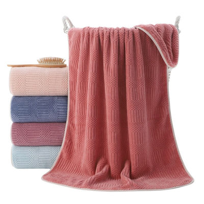Nachhaltiges Badetuch aus Mikrofiber für den Haushalt 70*140cm Schnelltrockenes Strandtuch Feste Farbe