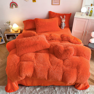 Polyester Füllung King Size Komforter Set Luxus Bettwäsche Set für 1,5m 1,8m 2m Betten