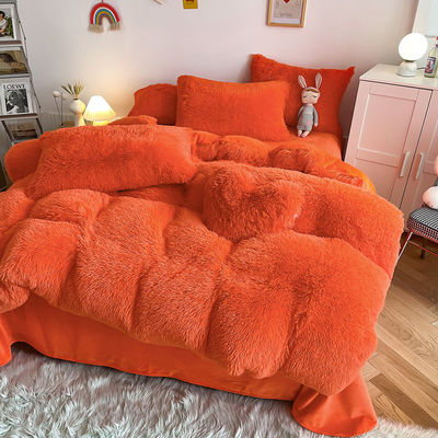 Polyester Füllung King Size Komforter Set Luxus Bettwäsche Set für 1,5m 1,8m 2m Betten