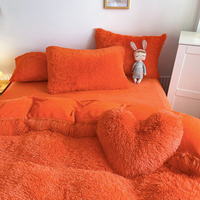 Polyester Füllung King Size Komforter Set Luxus Bettwäsche Set für 1,5m 1,8m 2m Betten