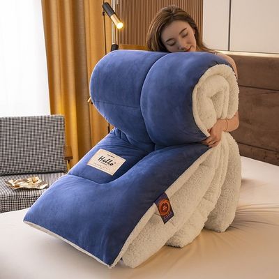 Gesunde Schlafunterstützung Decke Elegante Bequemlichkeit Weichste Gemütlichste Schwergewicht Sherpa-Back