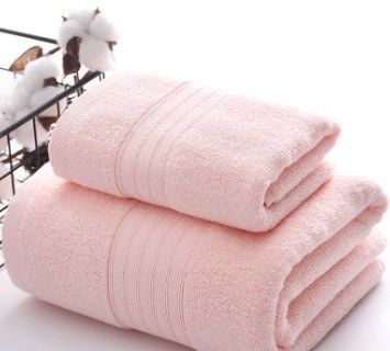 Weich und Hautfreundlich 100% Baumwollhandtücher Verdickung Absorptionsmittel Schnelltrocknung für alle Altersgruppen