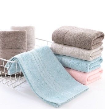 Weich und Hautfreundlich 100% Baumwollhandtücher Verdickung Absorptionsmittel Schnelltrocknung für alle Altersgruppen