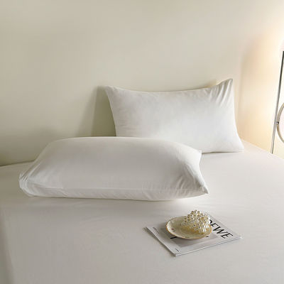 Grade A 100% Baumwolle Weiß King Size Bettwäsche Set Plaid Flat Sheet Für Bett Bettwäsche Set