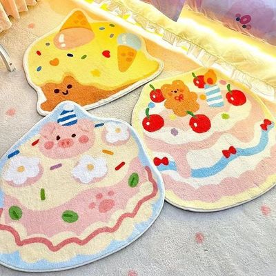 Custom Logo Teppiche Zeichentrickfilm Kinder Teppich Kind Gebet Rosa Zimmer Dekor Kinder Teppich Kleine Teppiche für das Schlafzimmer