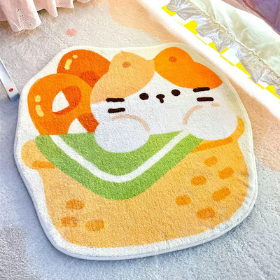 Custom Logo Teppiche Zeichentrickfilm Kinder Teppich Kind Gebet Rosa Zimmer Dekor Kinder Teppich Kleine Teppiche für das Schlafzimmer