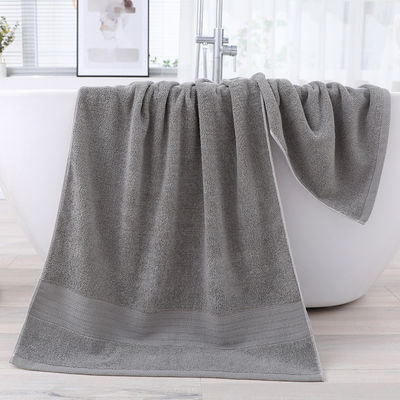 Populärer Jacquard-Stil 100% reine Baumwolle Antibakterienbadetücher für weich und langlebig
