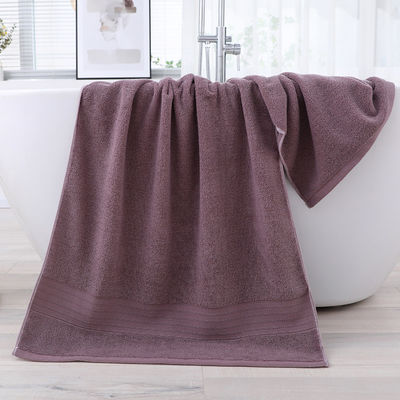 Populärer Jacquard-Stil 100% reine Baumwolle Antibakterienbadetücher für weich und langlebig