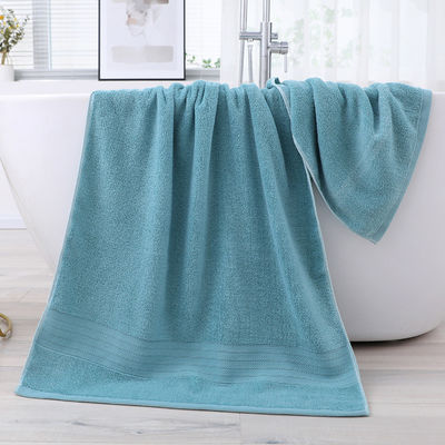 Populärer Jacquard-Stil 100% reine Baumwolle Antibakterienbadetücher für weich und langlebig