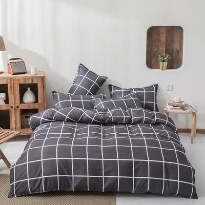 Polyester Stoff 4 Stück Bettwäsche Set für 1,2m Bett Weiß Fünf-Sterne Hotel Bettwäsche