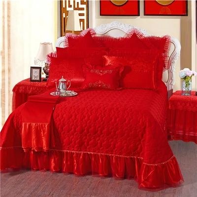 Moderner Stil 100% Bio-Baumwolle Bettdecken Home Sheet Sets Comforter Bettdecken 8 Stück Set Bettdeckel PVC-Tasche