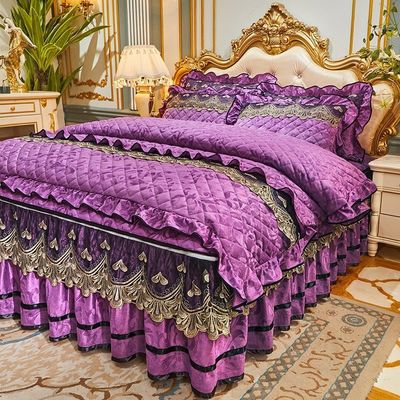 4 Stück Winterbettdecken mit 100% Polyester-Embroiderung