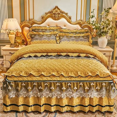 4 Stück Winterbettdecken mit 100% Polyester-Embroiderung