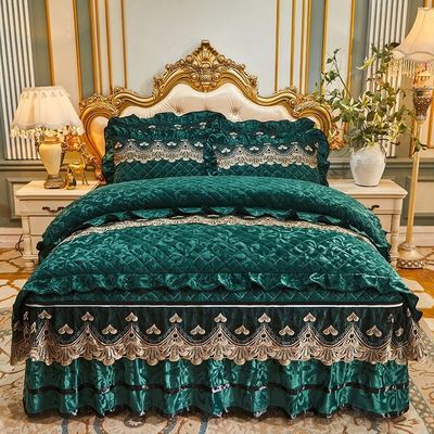4 Stück Winterbettdecken mit 100% Polyester-Embroiderung
