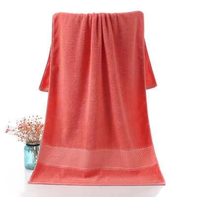 Jacquard 100% Baumwolle Gesichtswaschhandtuch Feste Farbe Weiches Handtuch Beliebte Auswahl
