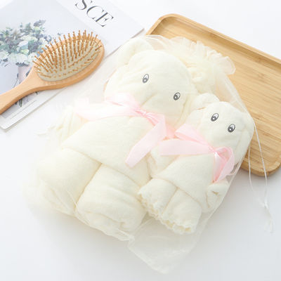 Wie gezeigt Luxury Bear Handtuch Bad Handtuch Dichte Korallen Samt Set absorbierend süß weiches Geschenk