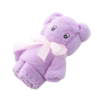 Wie gezeigt Luxury Bear Handtuch Bad Handtuch Dichte Korallen Samt Set absorbierend süß weiches Geschenk