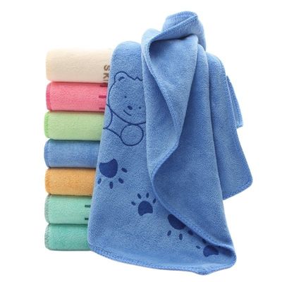 Verdicktes Mikrofiber-Gesichtshandtuch mit entzückendem Kaninchenkopfdesign für weiche Berührung