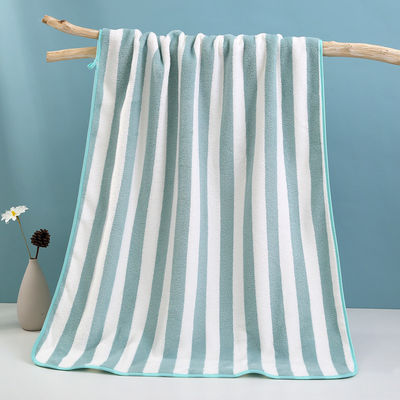 Verdicktes Korallen-Velvet-Strandhandtuch 32*32cm/ 35*75cm/ 70*140cm/ Custom für Hotelgäste
