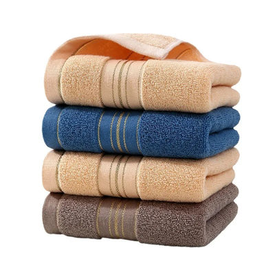 Verdicktes besticktes Handtuch 35*75cm Absorptionsmittel für Erwachsene Haushaltshandtuch aus reiner Baumwolle 32