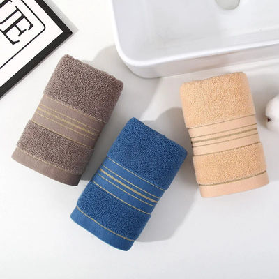Verdicktes besticktes Handtuch 35*75cm Absorptionsmittel für Erwachsene Haushaltshandtuch aus reiner Baumwolle 32