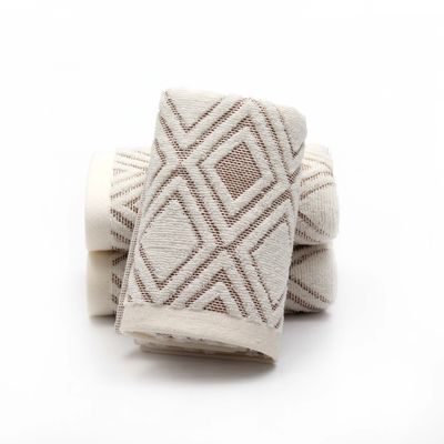 Verdicktes und absorbierendes 100% reines Baumwollgesichtshandtuch 34*74cm für Haushalte
