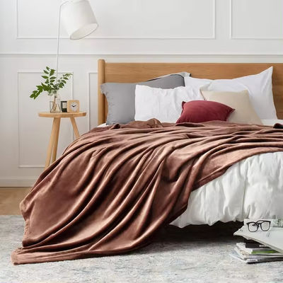 Super weiche Mikrofiber-Flanelldecke im europäischen und amerikanischen Stil