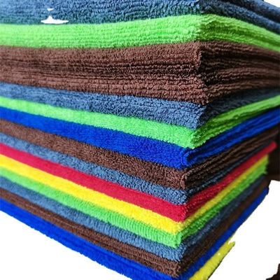 80% Polyester 20% Polyamid 40*40cm 300gm Mikrofaserhandtuch zur Reinigung von Autos und Küchen
